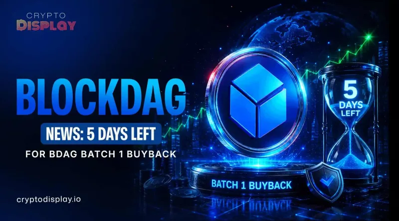BlockDAG News: BDAG Buyback Priority Faces a 5-Day Clock