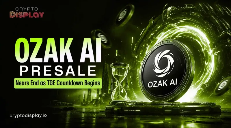 Ozak AI Presale Nears End as OZ TGE and Listings Approach