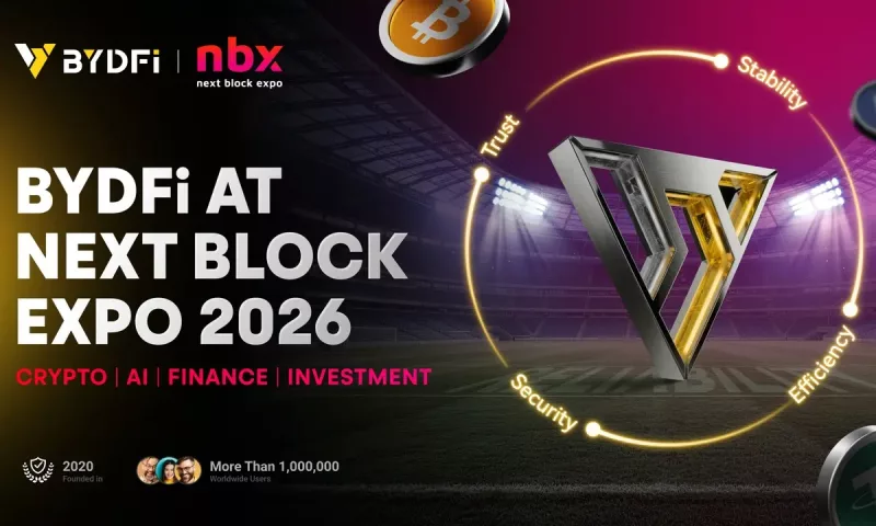 BYDFi Next Block Expo 2026 Showcases Crypto Innovation