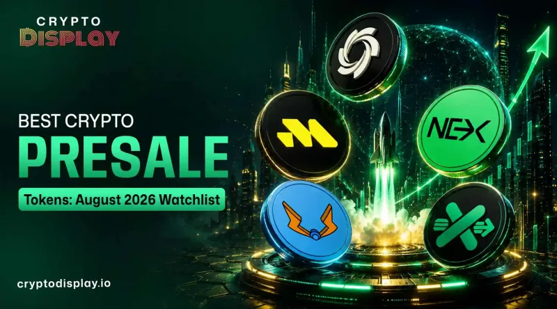 Best Crypto Presale Tokens August 2026: Top 5 Picks to Watch