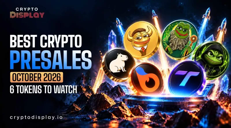 Best Crypto Presales 2026: 6 Tokens to Watch in October