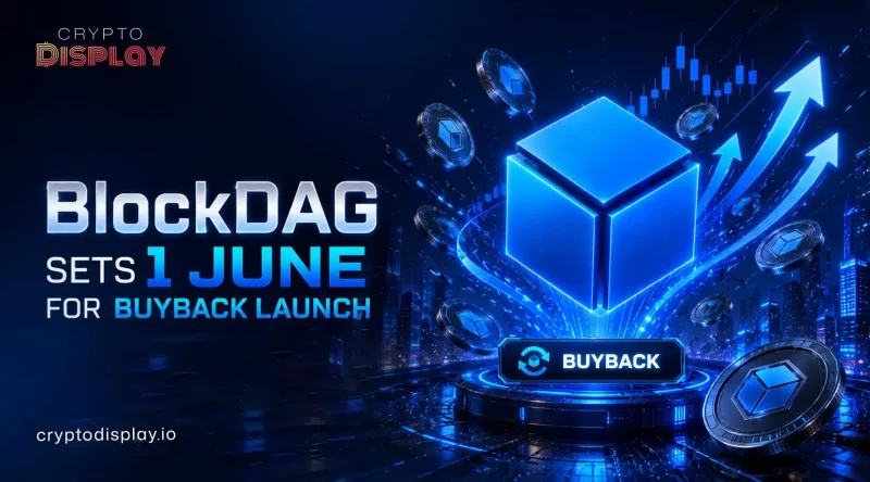 BlockDAG Buyback Launch Set for June 1 With Stablecoin Debut