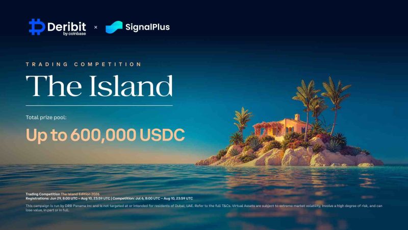 Deribit and SignalPlus Launch The Island Trading Competition