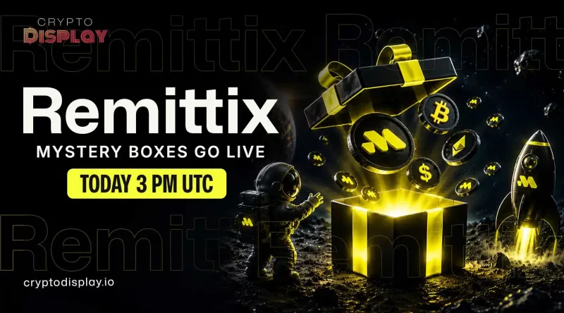 Remittix News: Mystery Boxes Go Live Today With $5,000 Prize