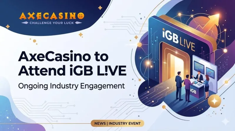 AxeCasino Heads to iGB LVE 2026 After UX Platform Upgrade