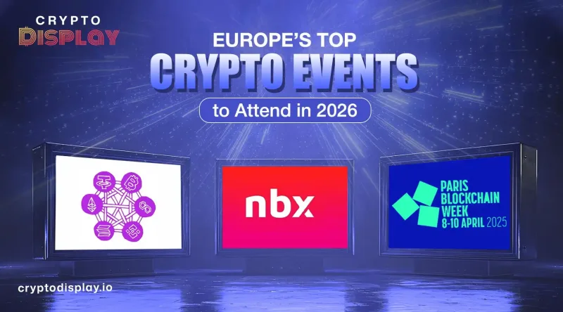 Must Attend Crypto Events in Europe 2026 With Ticket Deals