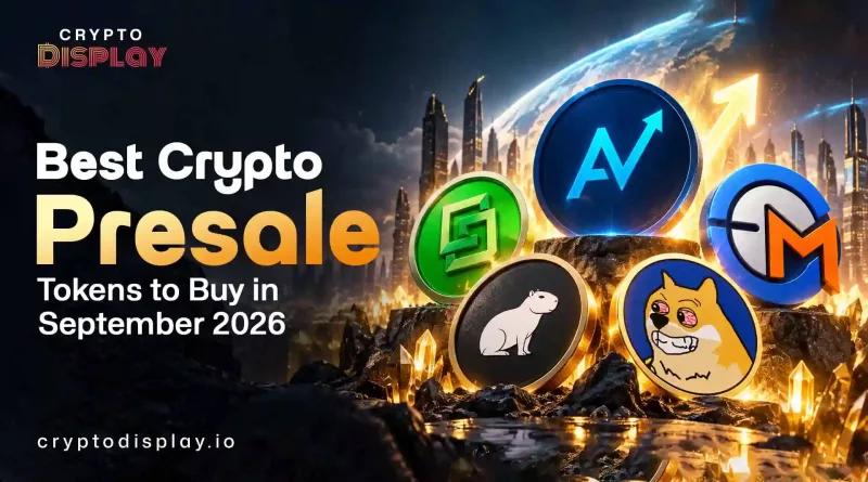 Best Crypto Presale Tokens Leading the September 2026 Market