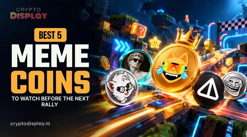 Best Meme Coins October 2026: 5 Picks With Growth Potential