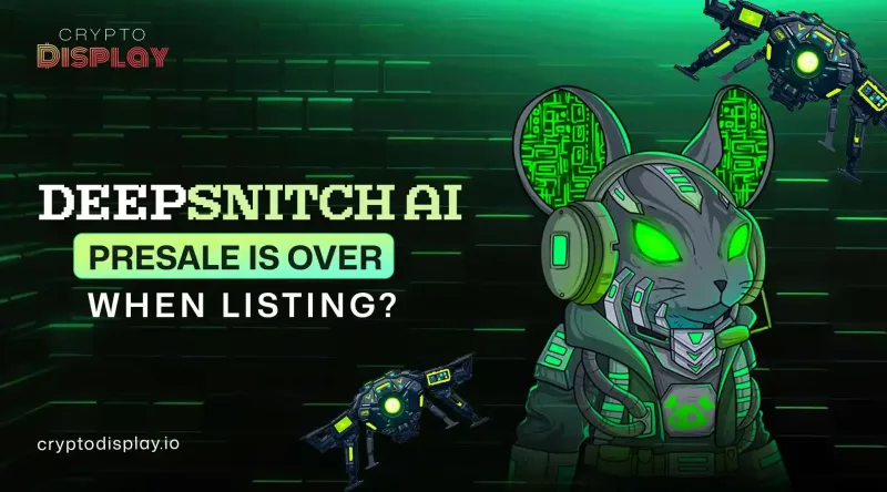DeepSnitch AI Presale Is Over: Get Ready for the Launch