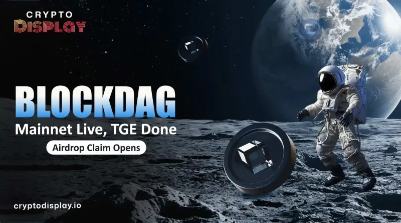 BlockDAG Update: Mainnet Live, TGE Done, Airdrop Claim Near