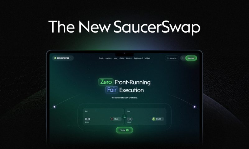 SaucerSwap unveils new platform and brand for Hedera DeFi UX