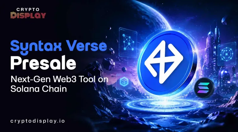 Syntax Verse Presale: Next-Gen Web3 App on Solana Chain