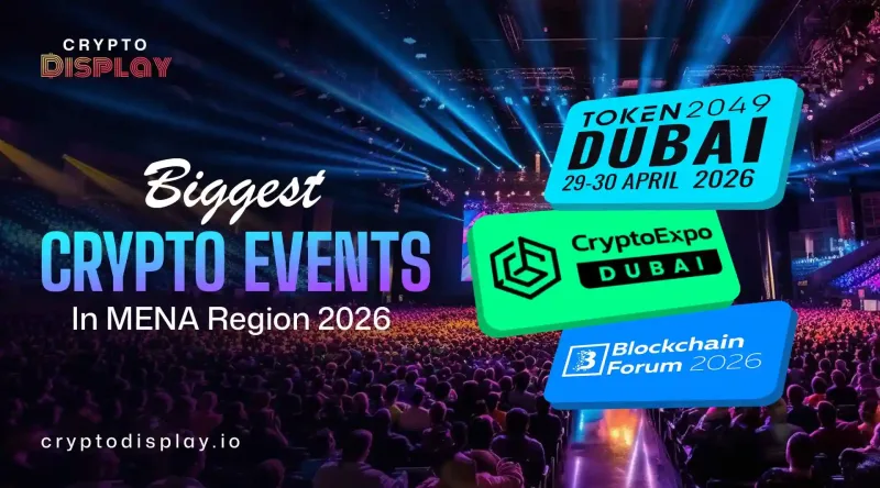 MENA Region Crypto Events 2026 With Exclusive Ticket Offers