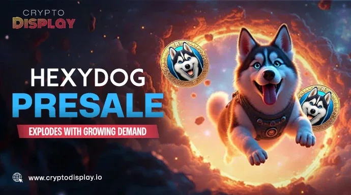 HexyDog Presale Explodes as Gains Massive Community Support