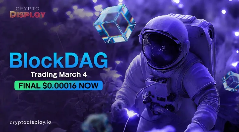 BlockDAG Listing Date Confirmed as Trading Starts March 4