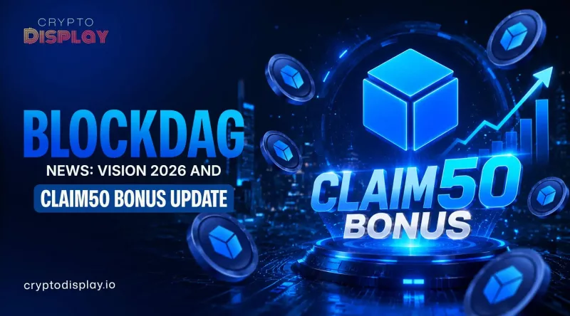 BlockDAG News: Vision 2026 Plan Arrives With CLAIM50 Bonus