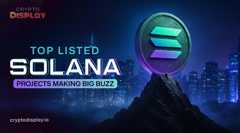 Top Listed Solana Projects Making Big Buzz in Crypto Market
