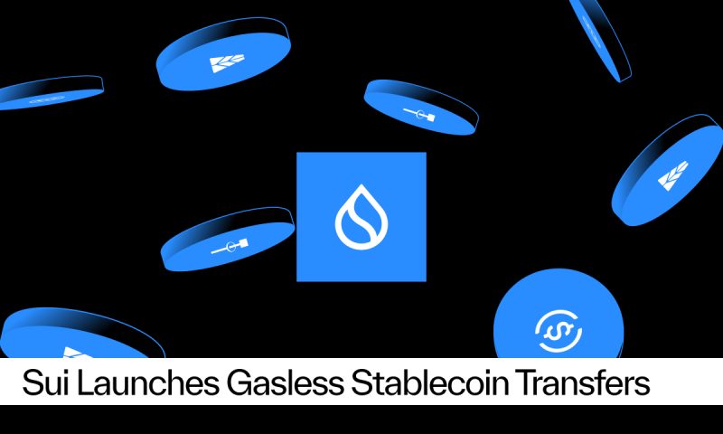 Sui Unveils Gasless Stablecoin Transfers on Mainnet