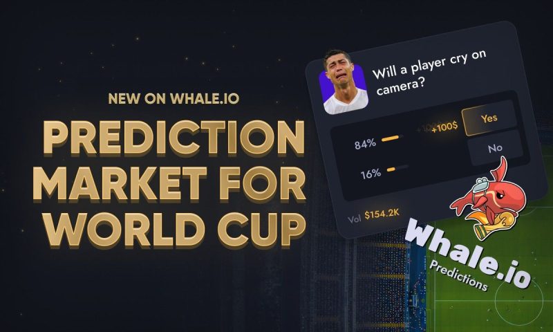 Whale.io Launches World Cup 2026 Prediction Markets