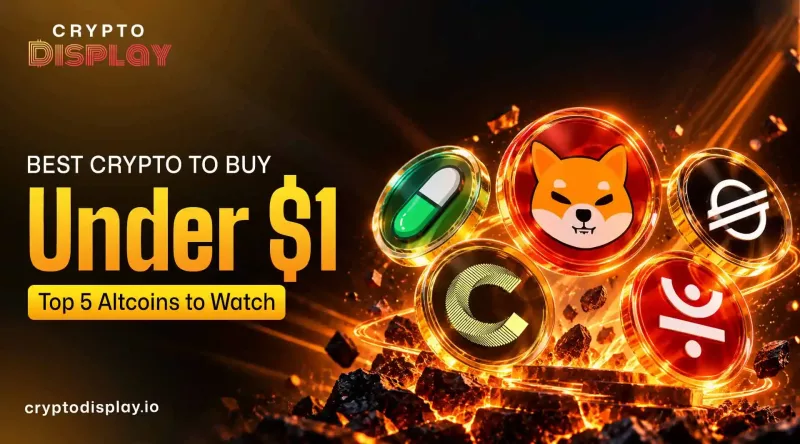 Best Crypto to Buy Under $1: 5 Altcoins With Big Potential