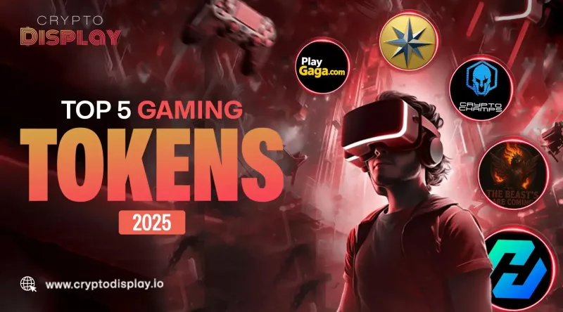 Top 5 Gaming Tokens Making Waves in the Playing Industry