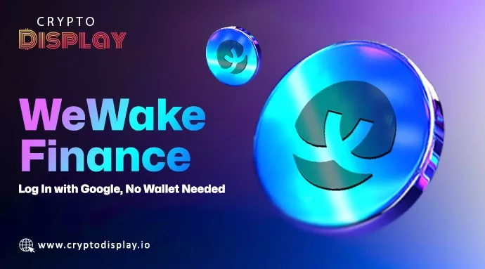 WeWake Finance: Login with Google or Telegram- No Wallet Needed