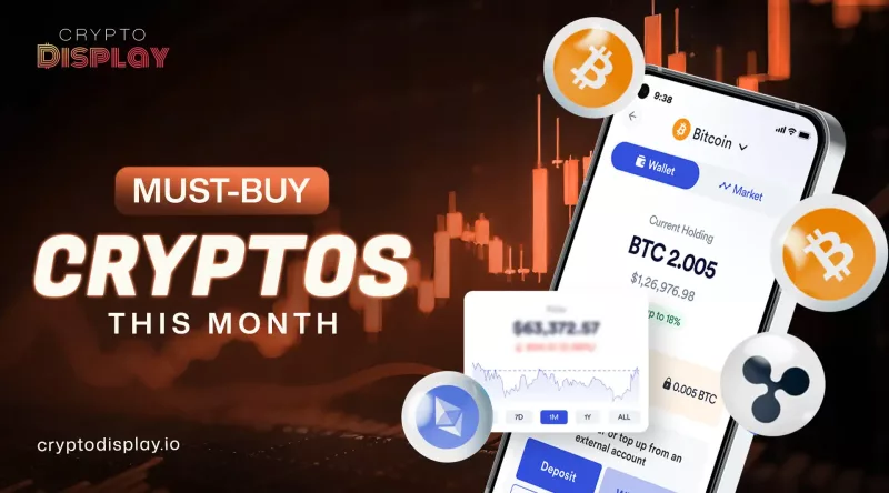 Must Buy Cryptos to watch This Month With High Growth Chance