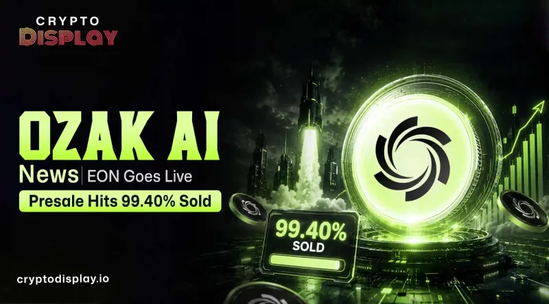 Ozak AI News: EON Launches as OZ Presale Nears Final Stage