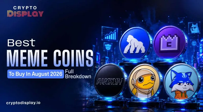 Best Meme Coins in August 2026: 5 Tokens to Keep Watching