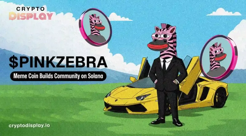 PINKZEBRA On Solana: How This Meme Token Gains Web Attention