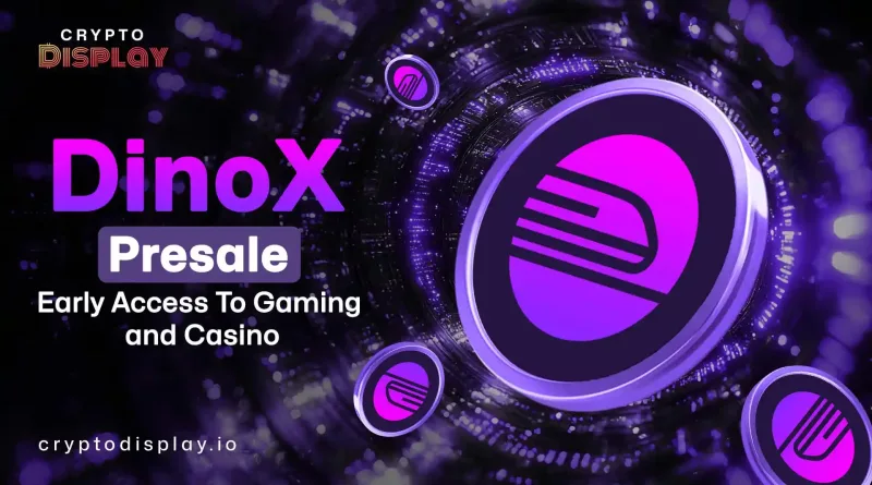 DinoX Presale: Early Access to Next-Gen Gaming and Casino